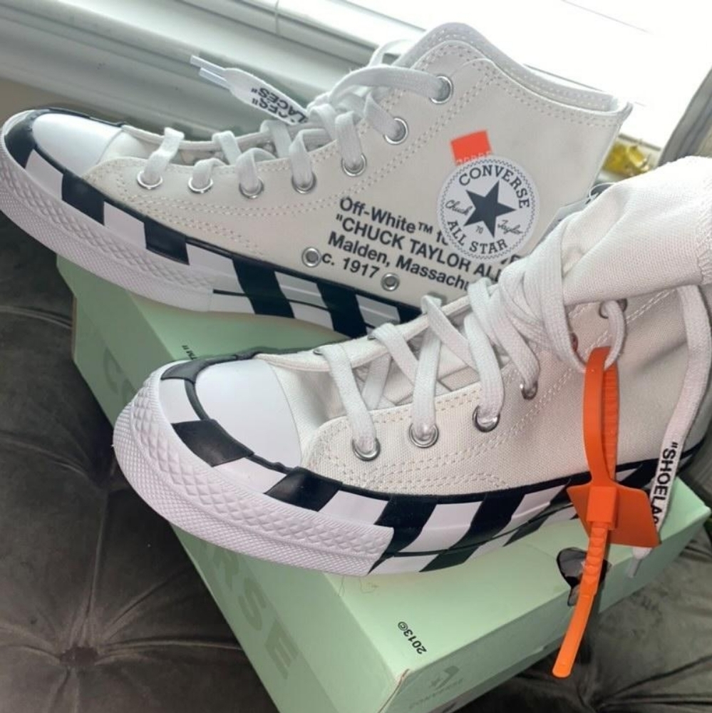 Off-white x Converse Chuck 70 Stripe , M 6 W 8